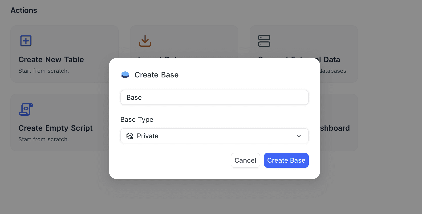 private base