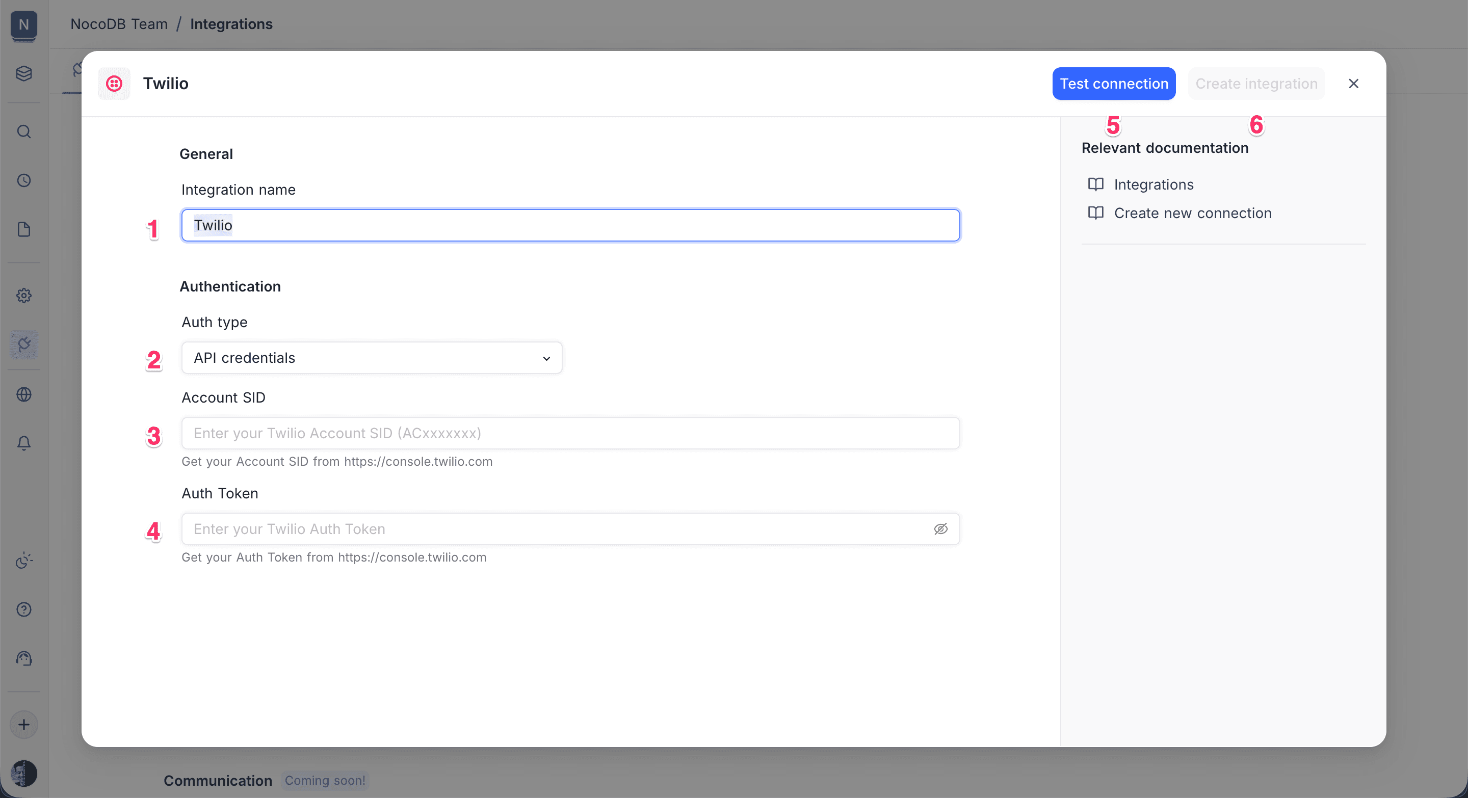 Twilio Integration